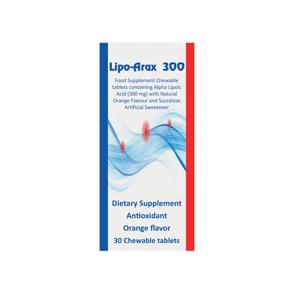 Lipo Arax 300mg chewable 30tab