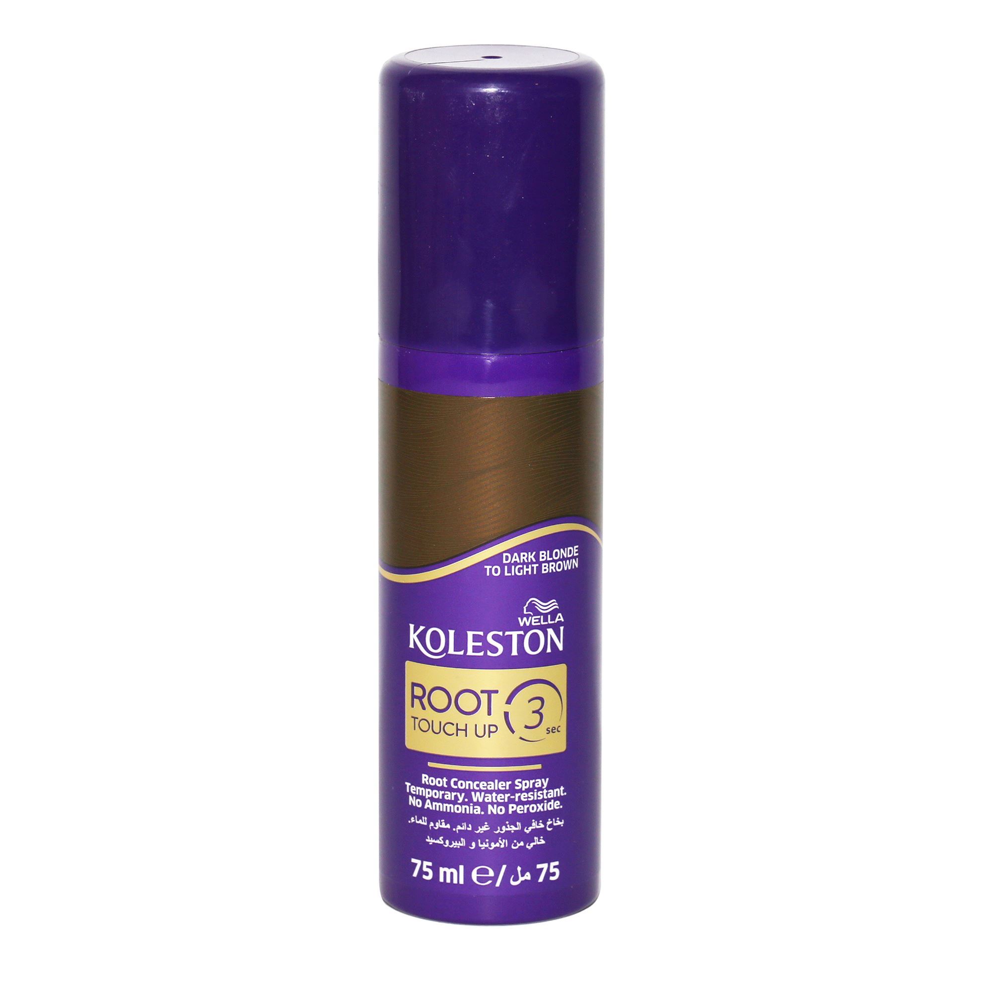 Koleston root touch up spray dark blond light brown 75ml