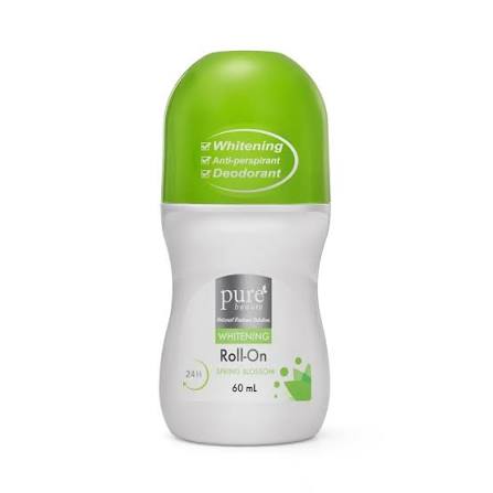 Pure Beauty whitening deo roll on spring blossom 60ml