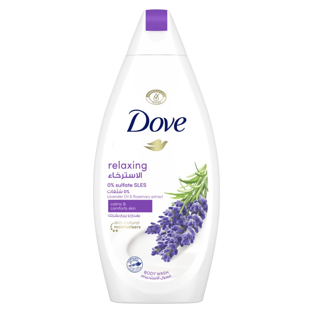 Dove body wash relaxing lavander 500ml