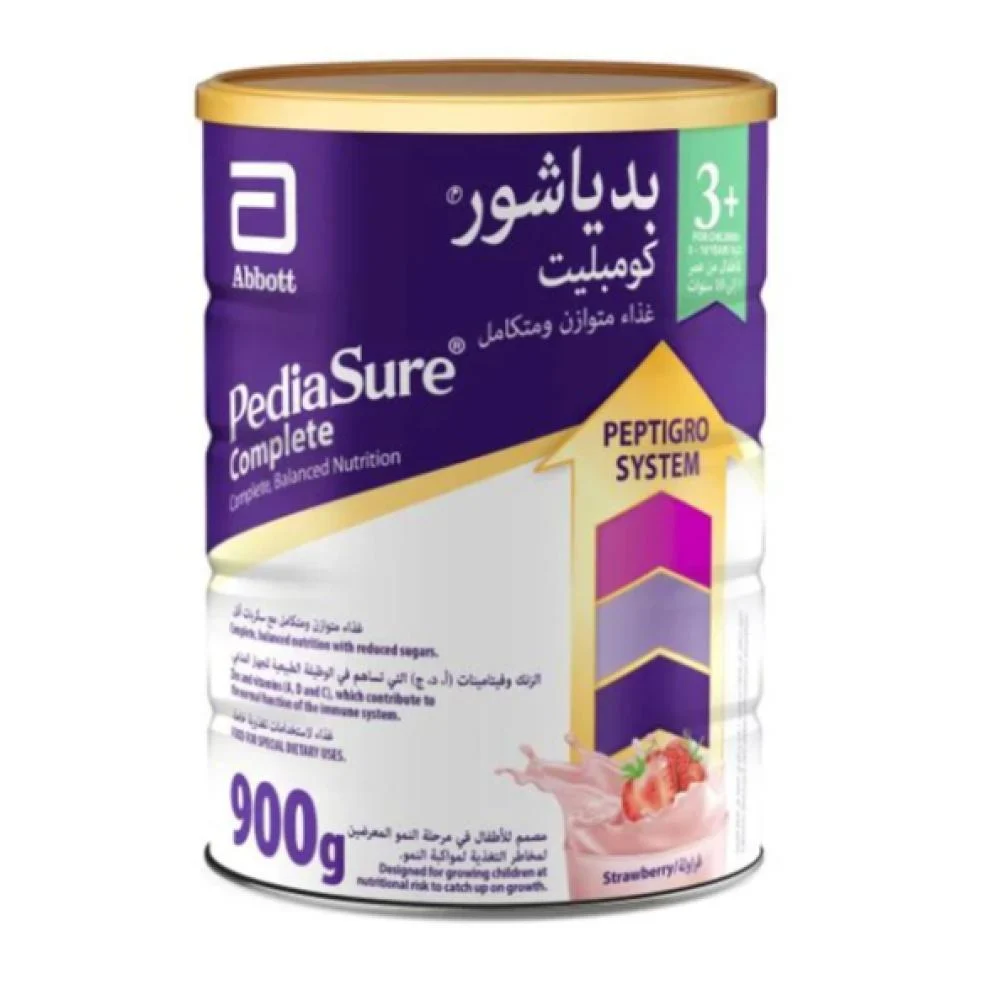 Pediasure complete +3 strawberry 900gm