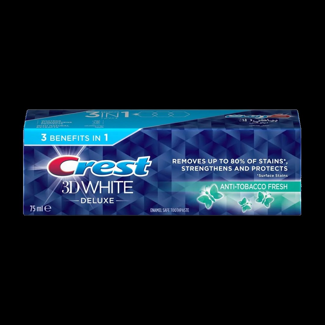 Crest tp 3d white anti tobacco fresh 75ml 41119