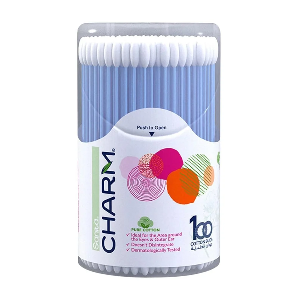 Sanita charm buds rnd S box 100*24