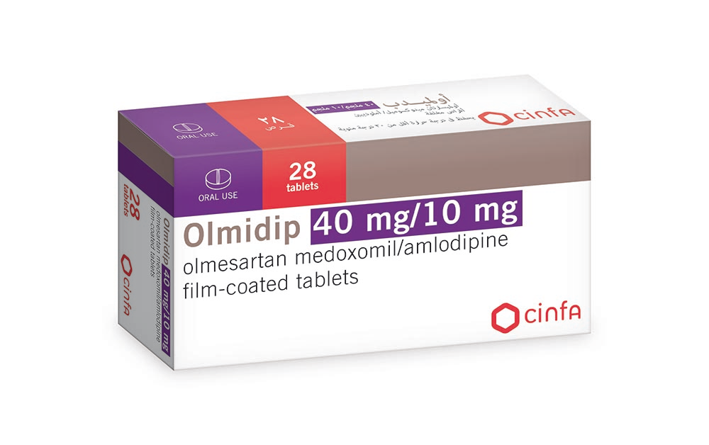 Olmidip 40mg / 10mg 28tab
