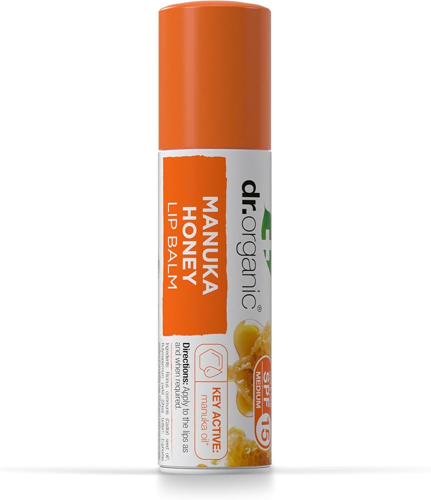 Dr Organic lip balm manuka 5.7ml 502755