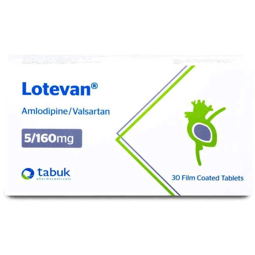 Lotevan 5mg/160mg 30tab *N
