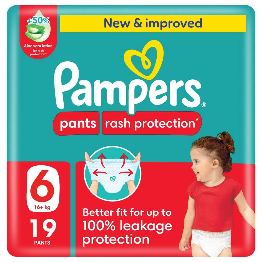 Pampers pants no.6 reg 4*19