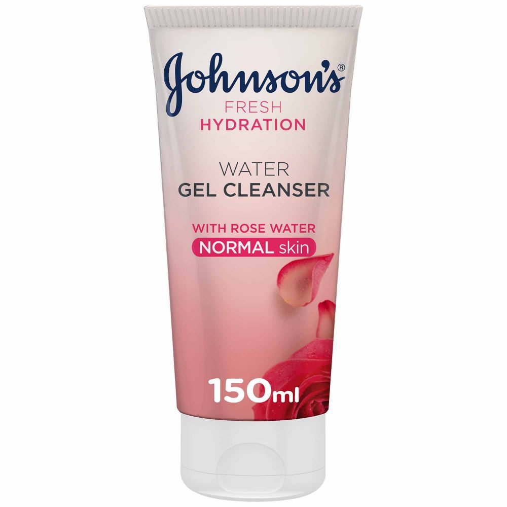 Johnson gel cleanser rose water 150ml 31565