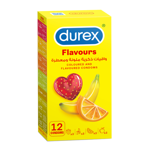Durex condoms flavours 12pcs