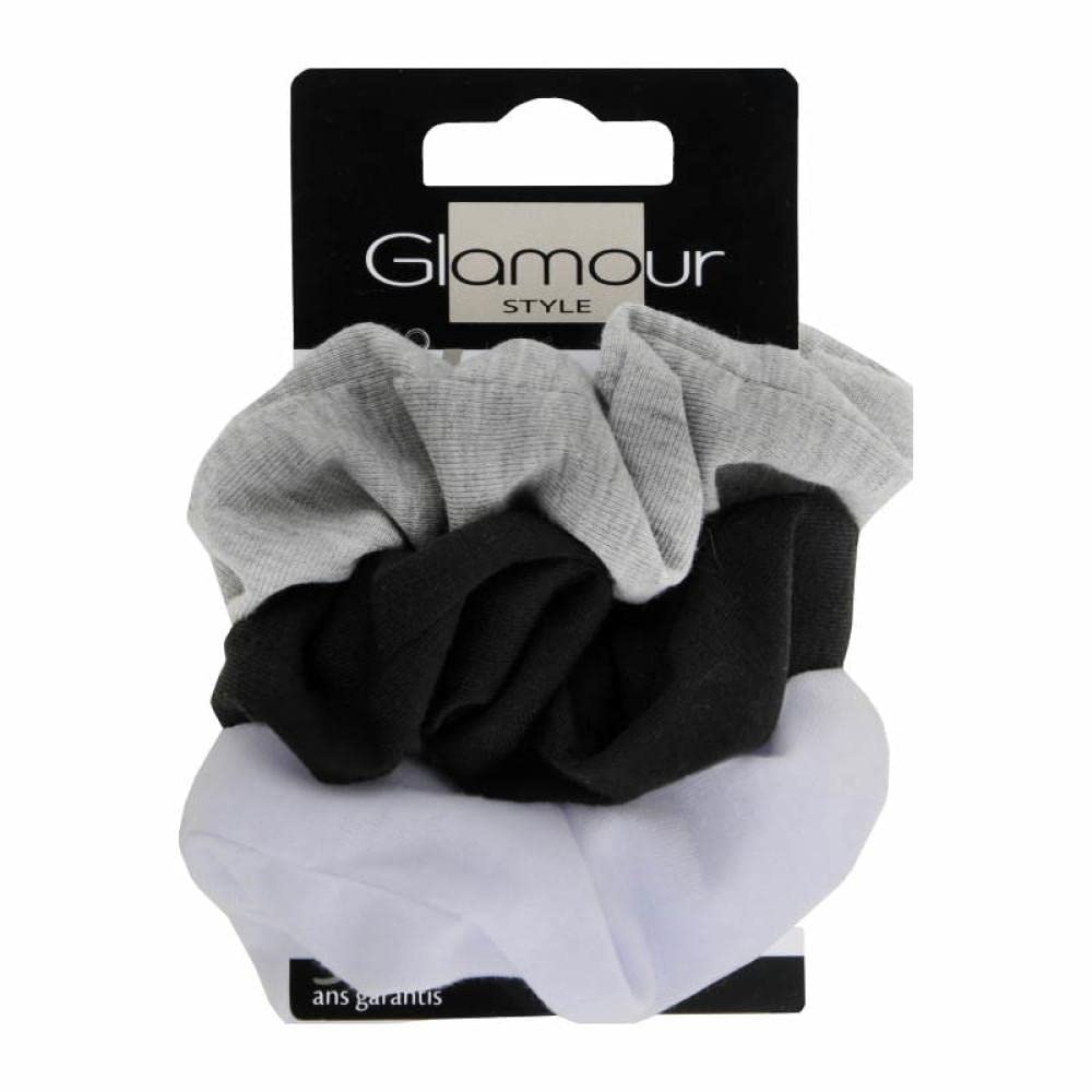 Glamour scrunchie 3colors 3pcs 420