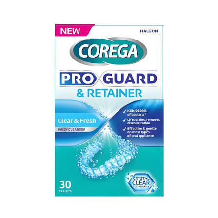 Corega pro guard & retainer 30tab 73823