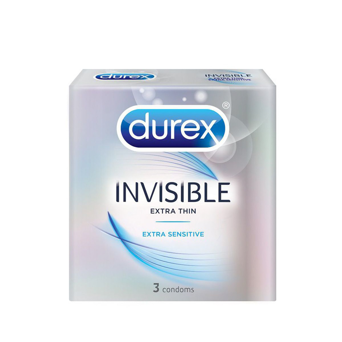 Durex condoms invisible extra sensitive 3pcs
