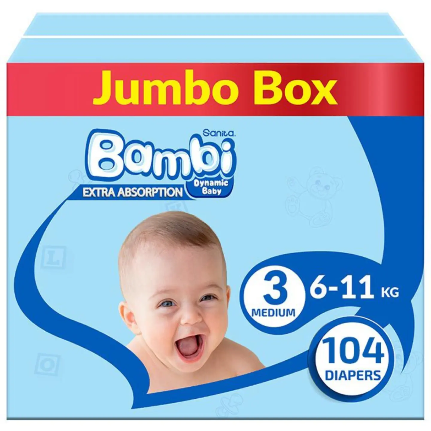 Bambi jumbo box med 1*104