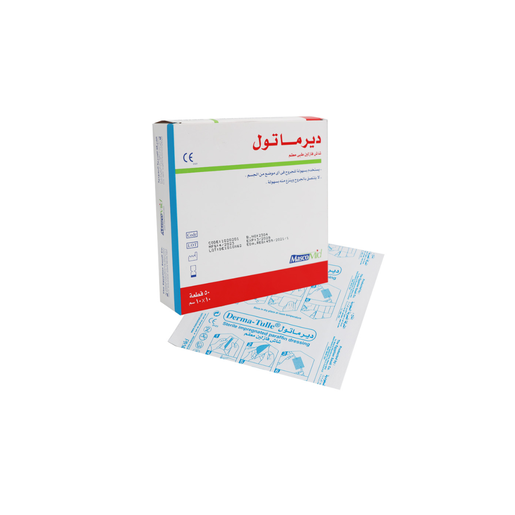 Derma tulle paraffin gauze dressing