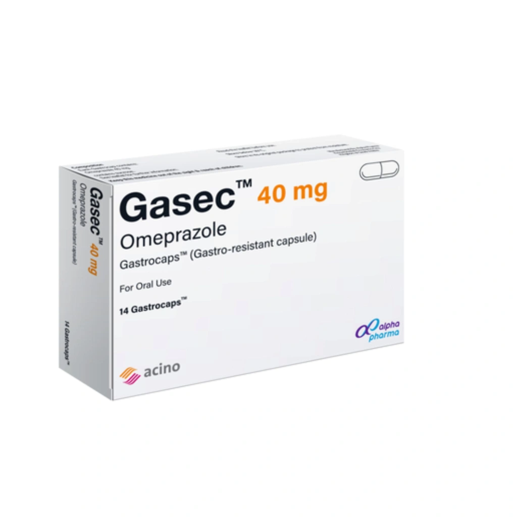 Gasec 40mg 14caps *N