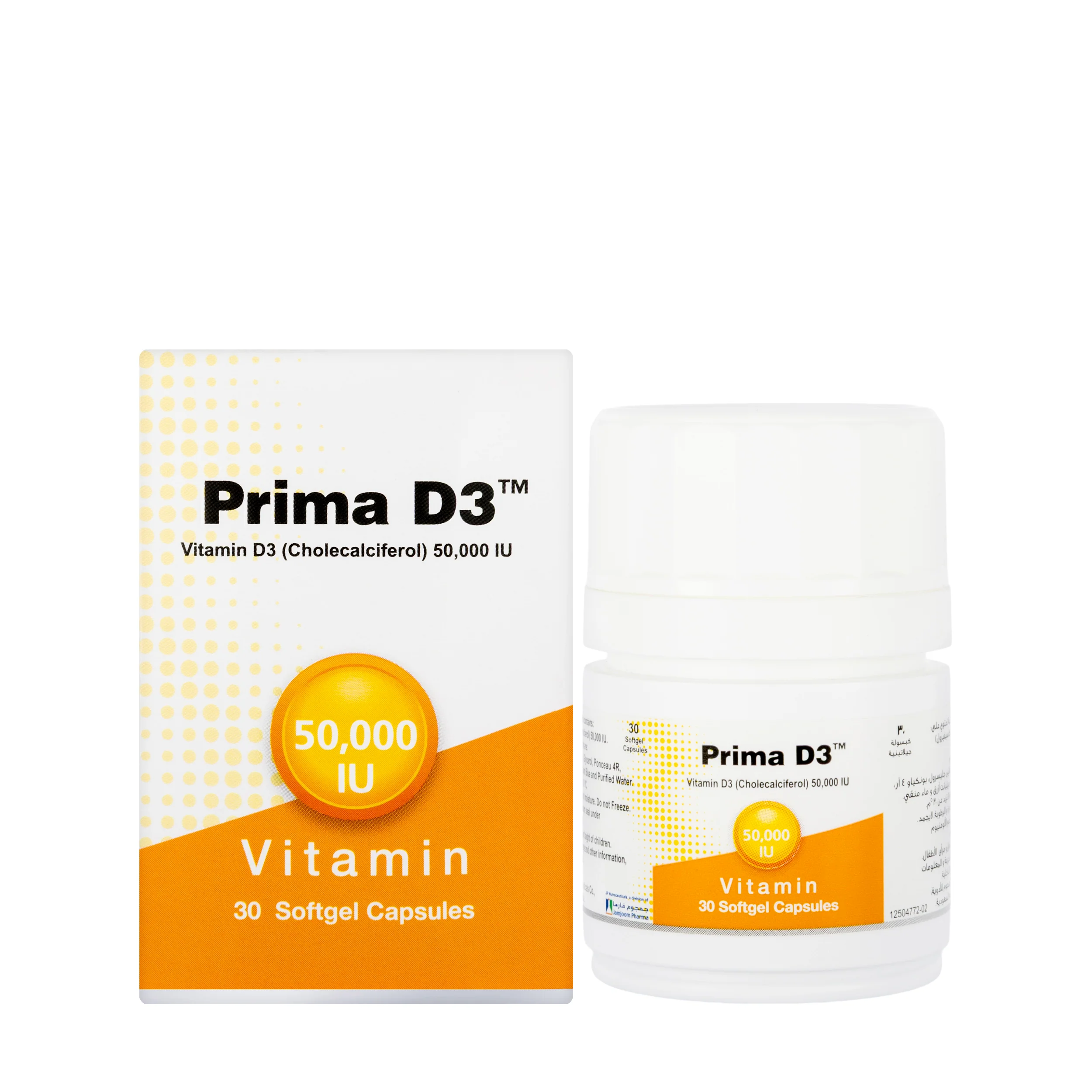 Prima D3 50000 iu 30caps *N